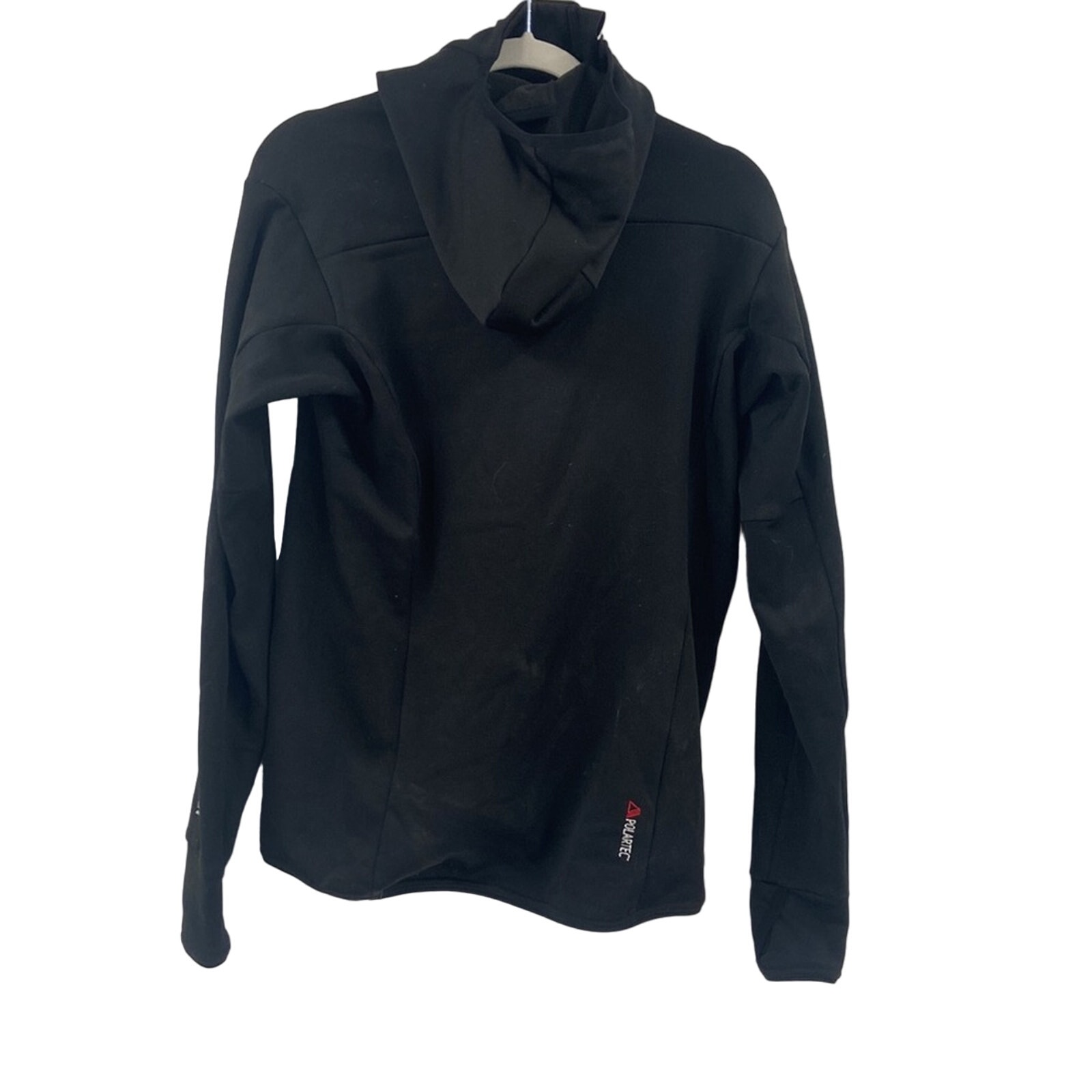 Beringia Sibir Black Womens Hoodie — image 7 of 7